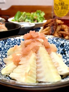 たけのこのの明太子和え-レシピのメイン写真