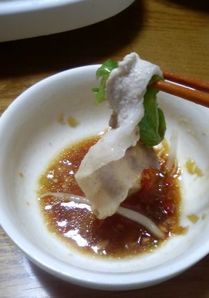 ホントにおいしい！豚しゃぶ-レシピのメイン写真