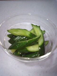 簡単おいしいきゅうりの昆布茶漬け-レシピのメイン写真