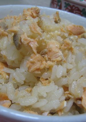 ☆簡単！美味しい鮭の炊き込みご飯☆-レシピのメイン写真