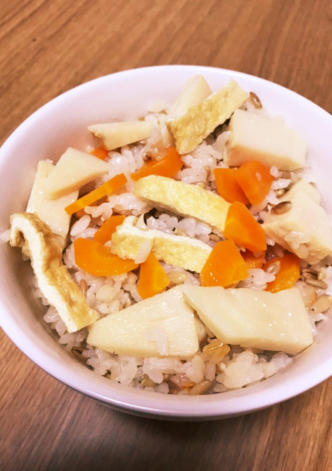 腸まで届くちょっと洋風竹の子ご飯-レシピのメイン写真