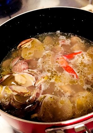 白ワイン大量消費♡アサリの酒蒸し-レシピのメイン写真