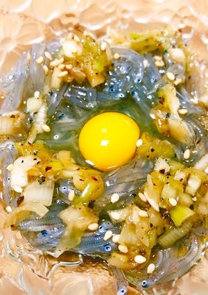 生しらすネギ塩生姜ダレ-レシピのメイン写真