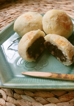 おからの焼き蒸し饅頭-レシピのメイン写真