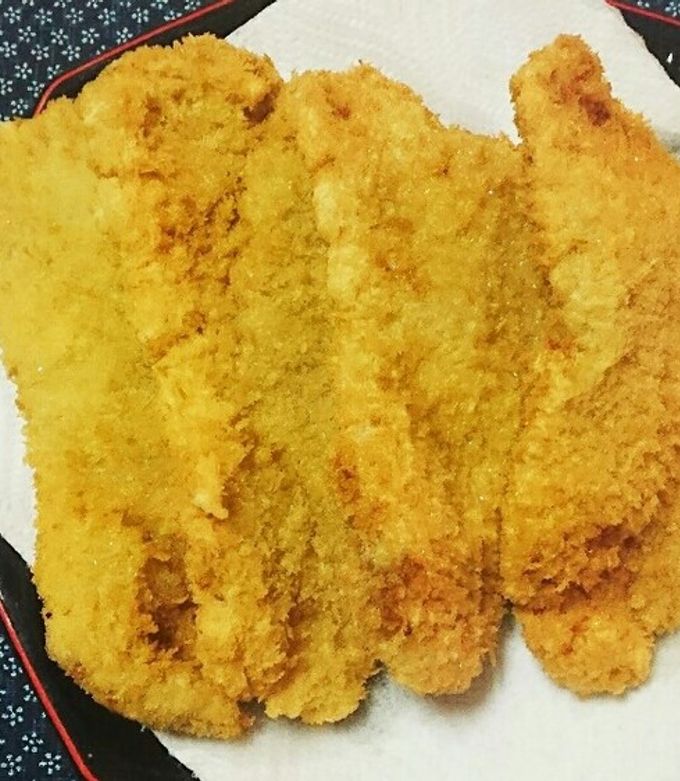 生姜焼き用の豚肉をとんかつに♪-レシピのメイン写真