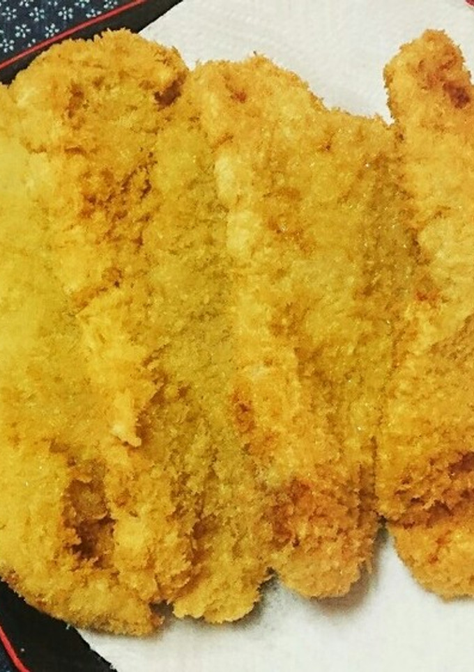 生姜焼き用の豚肉をとんかつに♪-レシピのメイン写真