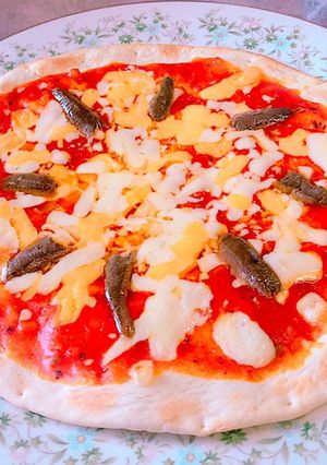 ピザクラフトで！簡単✨アンチョビピザ-レシピのメイン写真