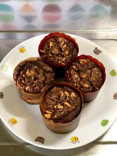 クリームチーズ&チョコのカップケーキよ-レシピのメイン写真