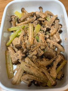 セロリとタラコ炒め-レシピのメイン写真