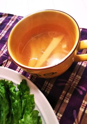 エリンギと長ねぎの中華スープ-レシピのメイン写真