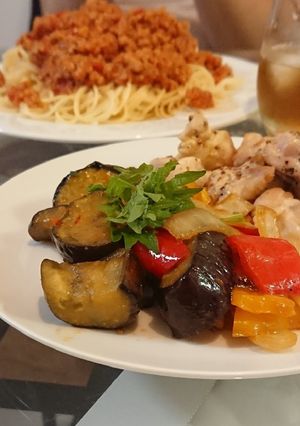 ☺︎茄子･パプリカ!さっぱり辛味噌炒め-レシピのメイン写真