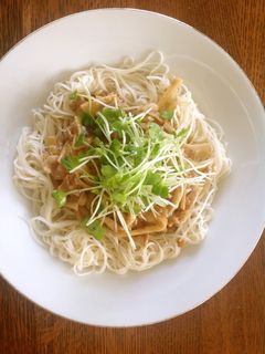 たけのこと豚肉の中華あんかけソバ☆鶏蛋麺-レシピのメイン写真