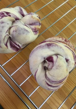 ブルーベリーねじりパン-レシピのメイン写真