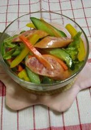 ウインナーと野菜のマリネ-レシピのメイン写真