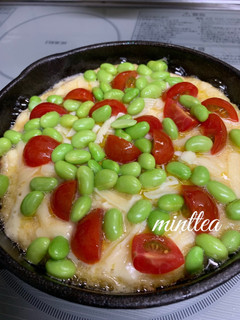 スキレットで長芋と卵のオープンオムレツ-レシピのメイン写真