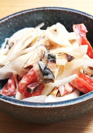 和えるだけ簡単♪飛び魚の燻製大根サラダ☆-レシピのメイン写真