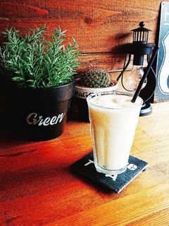 おうちカフェ♥️桃のミルクセーキ♪-レシピのメイン写真