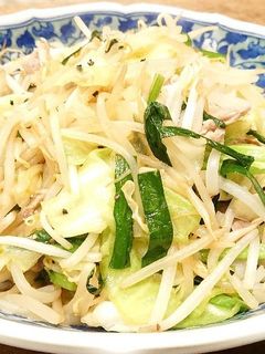 シャキシャキで美味!豚ニラモヤシ炒め♥️-レシピのメイン写真
