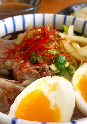 スペアリブ入り♪手作り醤油ラーメン❀-レシピのメイン写真