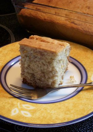 超ぉ～簡単！ふんわりバナナケーキ-レシピのメイン写真