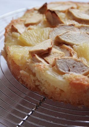 パインナップルいっぱい手抜きケーキ！！-レシピのメイン写真