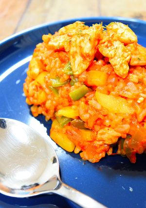 濃厚トマト！のチキンライス-レシピのメイン写真