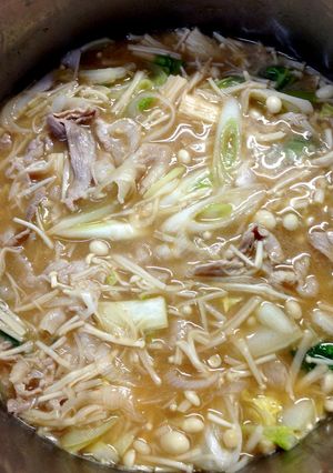 とり野菜みそ鍋-レシピのメイン写真