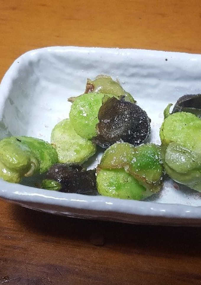 簡単！そらまめ素揚げ-レシピのメイン写真