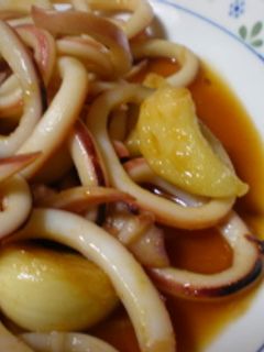 簡単!いかとにんにく炒め-レシピのメイン写真