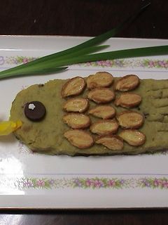スィートポテトで こいのぼり-レシピのメイン写真