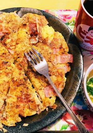 あまじょっぱうまホットケーキ-レシピのメイン写真