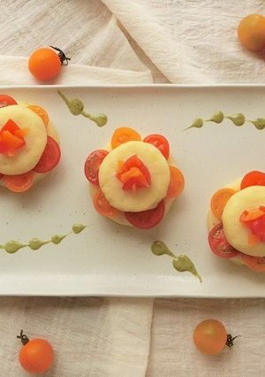 ポテトサラダのフリルケーキ-レシピのメイン写真