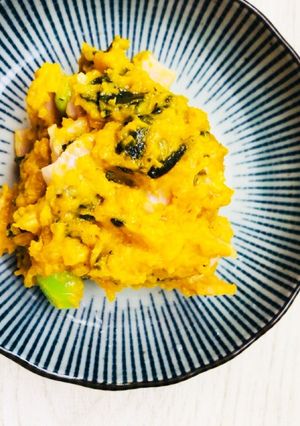 かぼちゃの甘煮をリメイク☆かぼちゃサラダ-レシピのメイン写真