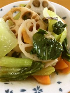 チンゲン菜のオイスターソース炒め-レシピのメイン写真