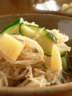 大根のツマも食べましょう~。。。-レシピのメイン写真