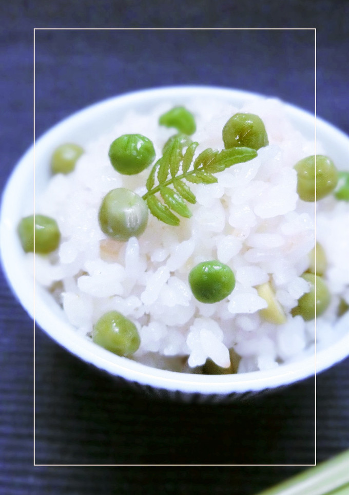 豆ごはん　～　豆＋さやの煮汁で炊き込んで-レシピのメイン写真
