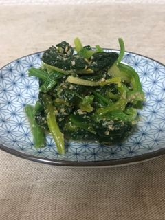 【栗原はるみさん】ほうれん草のごま和え-レシピのメイン写真