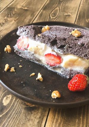 お豆腐ホイップdeフルーツサンド-レシピのメイン写真
