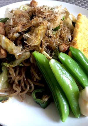 超簡単ダイエット焼きそば-レシピのメイン写真