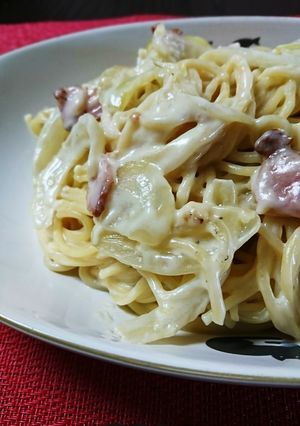 簡単 美味しい基本のクリームパスタ-レシピのメイン写真
