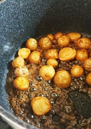 新じゃがいもフライのキャラメリゼ-レシピのメイン写真