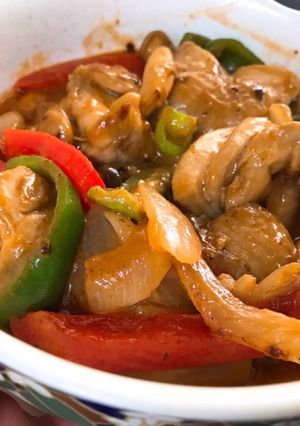 【超簡単】鶏モモのケチャマヨソース炒め-レシピのメイン写真