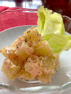 ゆでじゃが芋とマヨ明太-レシピのメイン写真