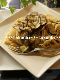なすたっぷりのスパゲティー-レシピのメイン写真