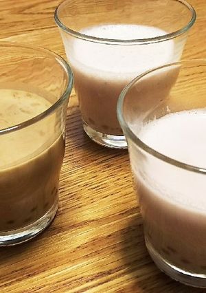 イチゴ＆コーヒー☆タピオカ☆ココドリンク-レシピのメイン写真