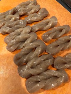 こんにゃくの飾り切り★筑前煮にどうぞ-レシピのメイン写真