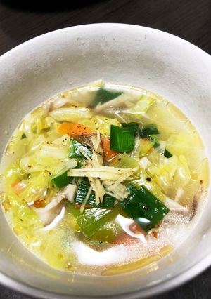 野菜たっぷり！塩うま五目スープ◎-レシピのメイン写真