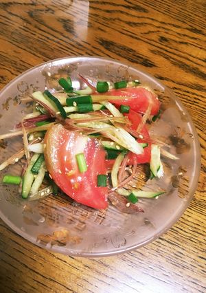 トマトの中華和え-レシピのメイン写真