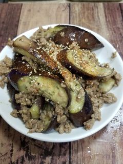 なすの肉味噌炒め-レシピのメイン写真