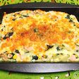 じゃがいもハムほうれん草で簡単グラタン♪